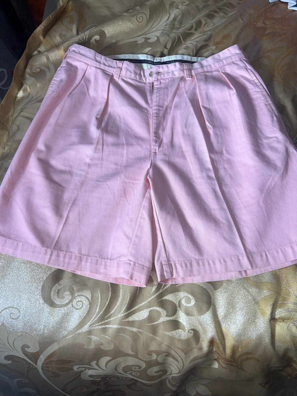 NWOT Polo by Ralph Lauren Chino shorts Men Sz.36 pleated front Tyler short